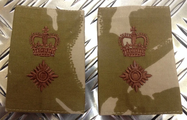 British Army Surplus MTP Camouflage Rank Slide - Lance Corporal To Field Marshal Set British Militaria - Foto 13