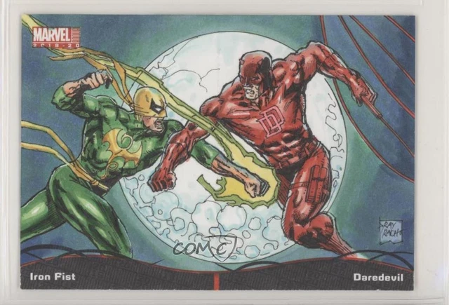 2019 Marvel Annual Battle Booklets Sketch Cards 1/1 Raymundo Racho Ray Auto p1l