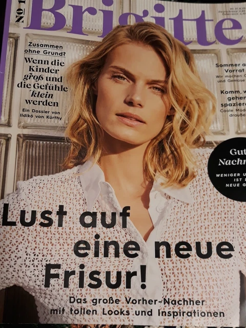 Brigitte Heft Zeitschrift Magazin Nr. 19 2022 Lust auf eine neue Frisur 31.08.22