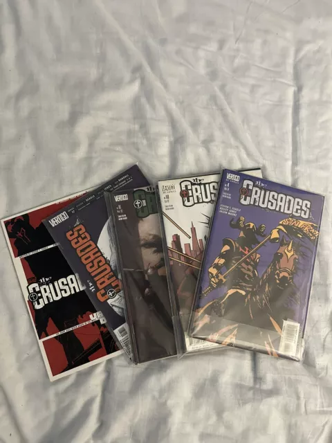 The Crusades 1 - 18 + 20 Near Full Set  + Urban Decree  DC Vertigo Comics