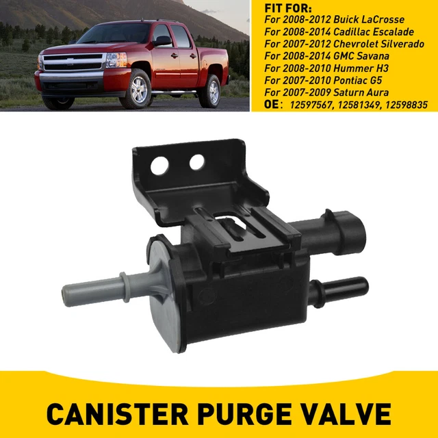 VAPOR EVAP CANISTER Purge Solenoid Valve For 0310 Chevy Express 1500