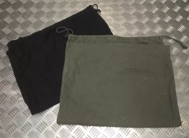 Véritable U.S Militaire Toutes Service Coton à Linge / Lin Sac - Vert Ou Noir