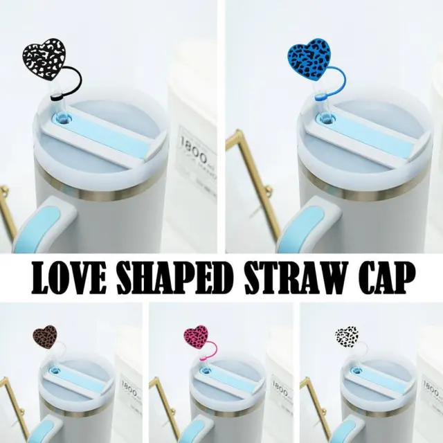  Animal Straw Cover Cap for Cup Compatible with Stanley  40oz/30oz/20oz Cups Tumbler Cute Unicorn Frog Dinosaur Reusable 0.4in  Topper Cups Accessories: Home & Kitchen
