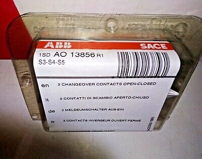 CONF 2 ABB ABB PZ 2 CONTATTI DI SCAMBIO APERTO-CHIUSO  1SDAO13856R1 