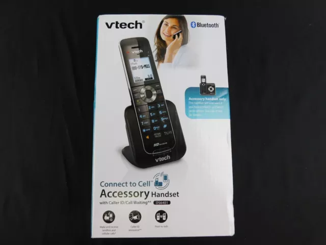 VTech Accessory Cordless Handset Phone Caller ID Call Waiting Black