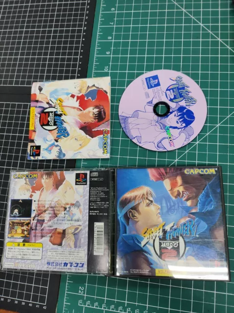 Street Fighter Zero 2 Sony PlayStation PS1 Japan Import