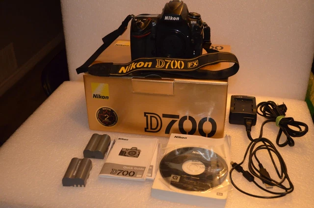 Nikon D700 12.1 MP Digital SLR Camera - Black (Body Only)