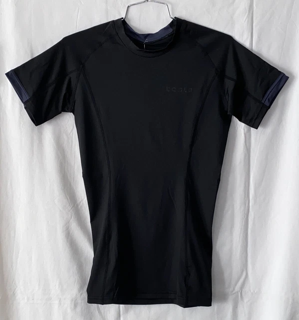 Tesla Women's T-shirt Size Small Black Raglan Performance Training NWT LBB76