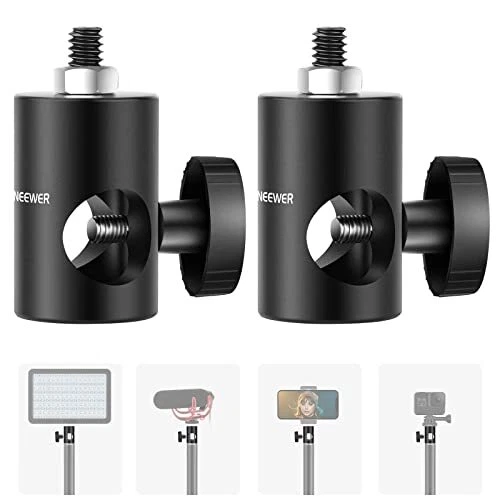 NEEWER Adattatore Rapido Convertibile con Vite da 1/4" Confezione da 2, (M1i)