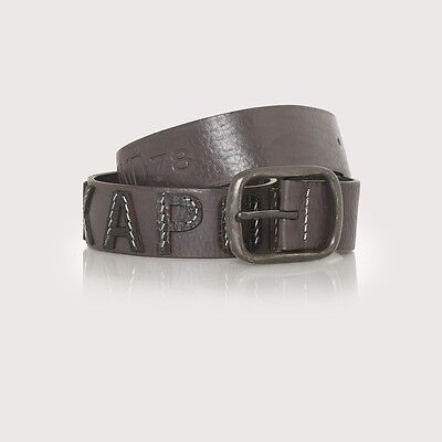 Kaporal CEINTURE KAPORAL 5 CUIR TRESSE MARRON COMME NEUVE T 85 LARGEUR 4 CM 