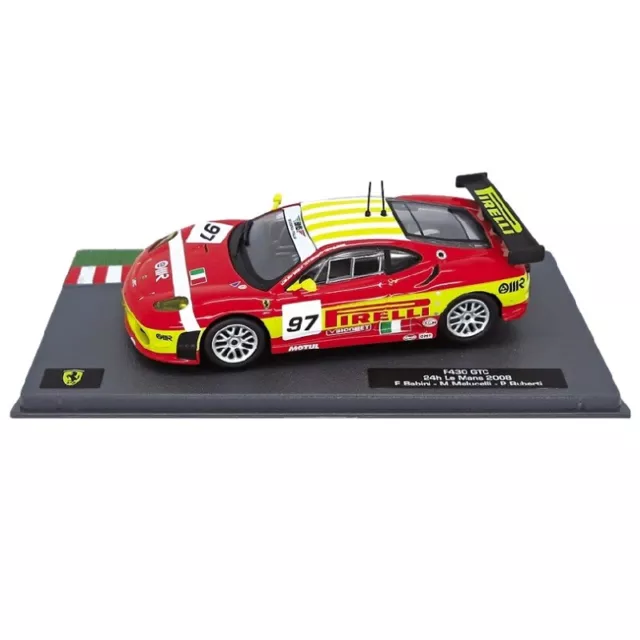 Ferrari F430 GTC Babini 24h Le Mans 2008 1:43 Ixo Altaya Diecast