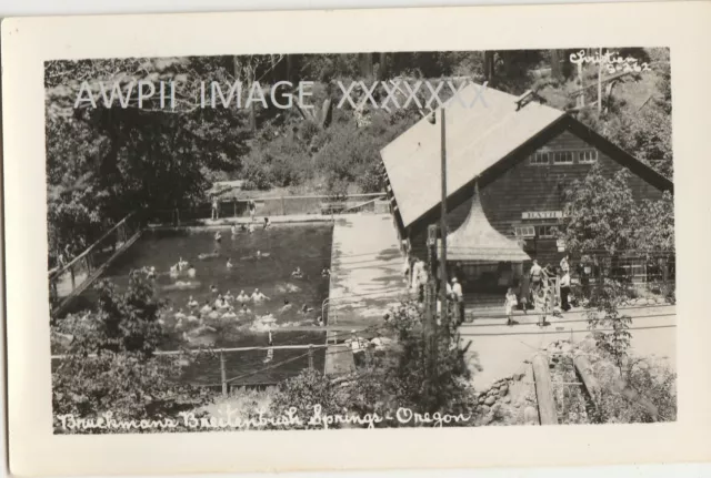 Christian RPPC-Bruckman's-Breitenbush Springs-Oregon-OR