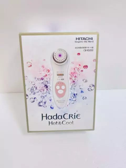 HITACHI Hada Crie Hot & Cool CＭ-N5000 Rechargeable Moisturizing Machine White