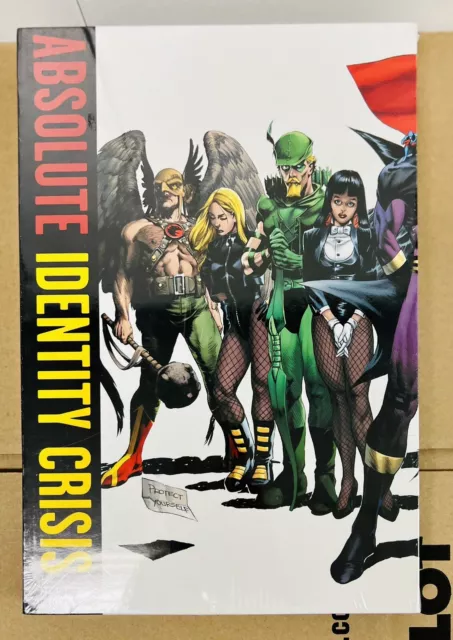 Absolute Identity Crisis (DC Comics, 2011) Factory Sealed Hardcover