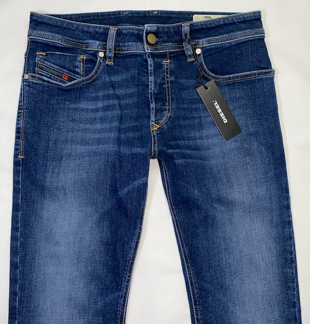 MENS DIESEL SLEENKER Jeans W29 L32 Blue Slim Skinny Fit Wash 086AJ