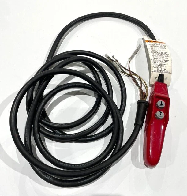 chain hoist pendant 16' cable 2 button up/down new no box Columbus/McKinnon
