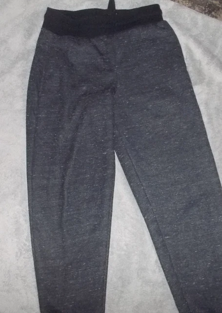 Boys, Arizona Husky Jogger, Black/Gray, 2 Pockets, Tie Front, Medium Husky 10/12