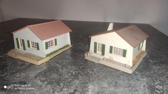 Maquette Villa Landaise Jouef - Échelle HO - Occasion - Collection Train Miniature