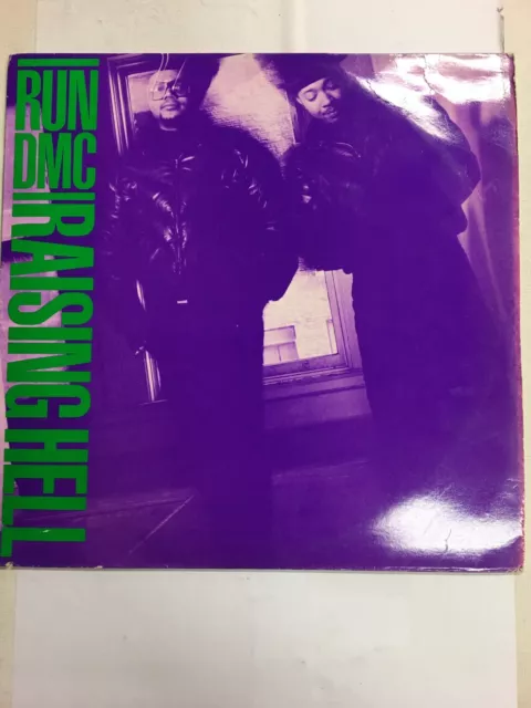 RUN DMC Raising Hell 1986 US Original VINYL LP 1st PRESS VG/EX HIP HOP RAP