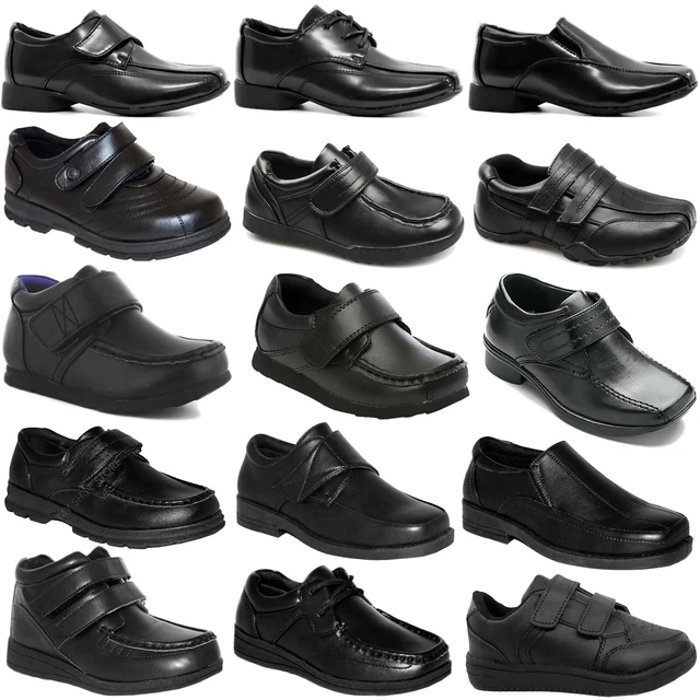 Scarpe Da Scuola Formali In Finta Pelle Bambino Casual Stivali Da Festa Da Matrimonio