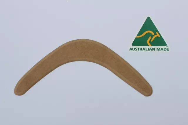 Australian Made 23cm Blank Timber Boomerangs To Decorate-NAIDOC Week (75-Pack)