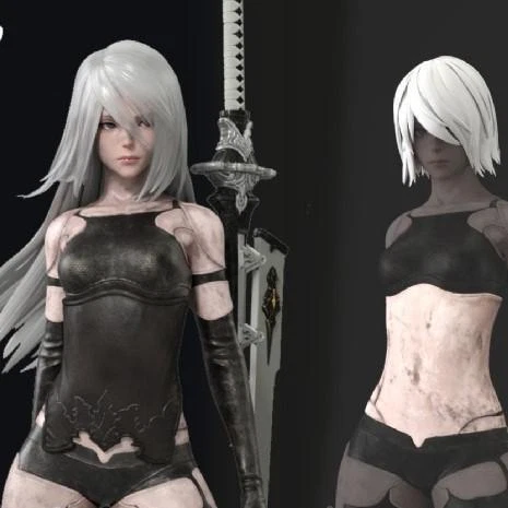 Garage Kit Resin Unpainted Unassembled Miss Neil Machine Age