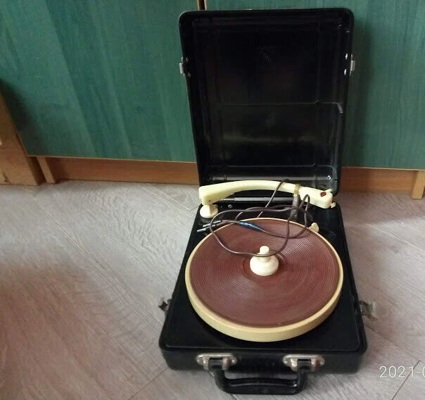 Giradischi Motorizzato Per Esposizioni - Base Rotante 20 Cm, Carico 8 Kg, Con 5 Sfondi, Specchio Bianco - Foto 4