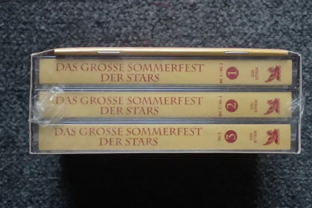 5 MC-Box - Das große Sommerfest der Stars - Readers Digest NEU + OVP