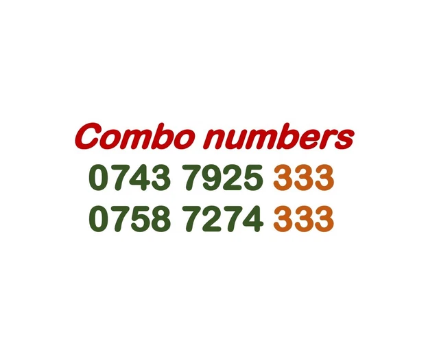 MOBILE NUMBER GOLD DIAMOND PLATINUM VIP GOLDEN BUSINESS SIM CARD Combo Numbers