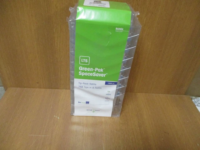 METTLER TOLEDO RAININ PIPETTE TIPS 8 RACKS  1000uL LTS PART#30389294