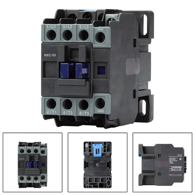 Contacteur AC efficace NXC09 220 V avec bobine de cuivre et forte aspiration