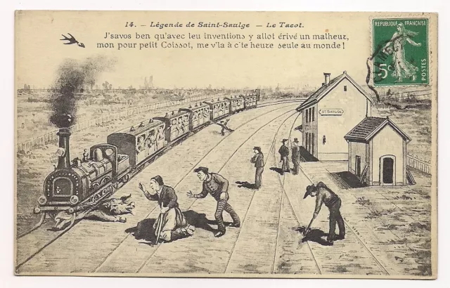 légende de saint-saulge  ,le tacot