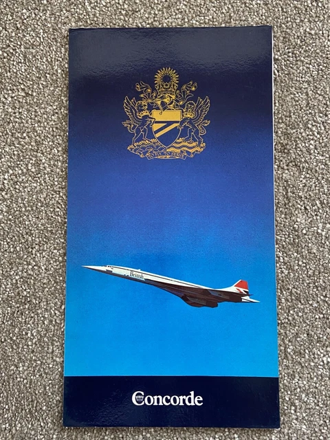 Concord British Airways – Jouet Tôle Daiya Made In Japan, Friction (33cm, Rare)
