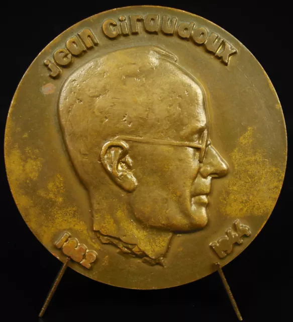 Médaille Jean Giraudoux écrivain & diplomate Amphitryon 38  Ondine Théatre medal