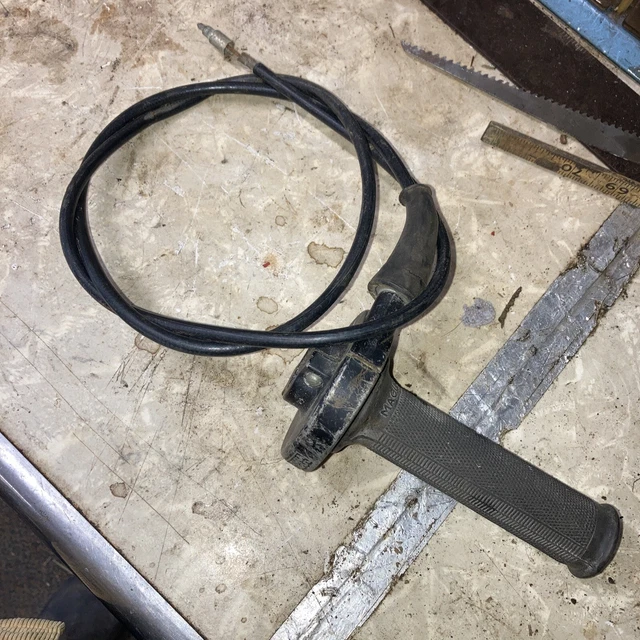 Vintage magura single cable throttle assembly