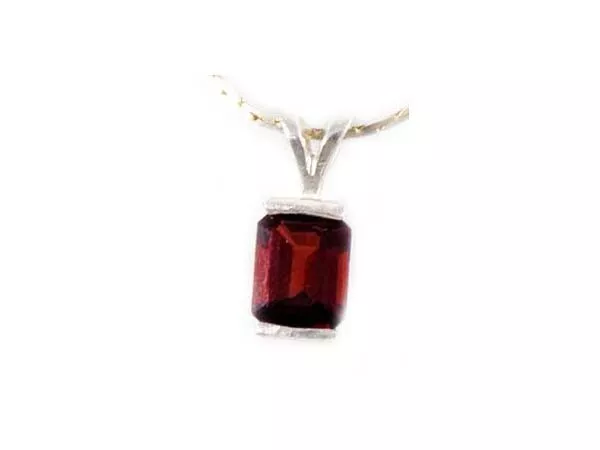 Regal Red Garnet Necklace Ancient Christian Hebrew Amulet 19thC Antique Gemstone