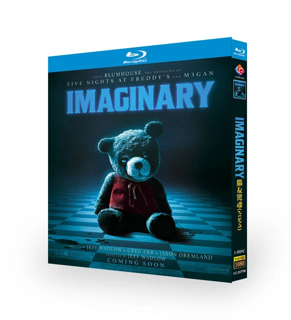 IMAGINARY (2024) BLURAY US Movie BD 1 Disc All Region Free New Box Set