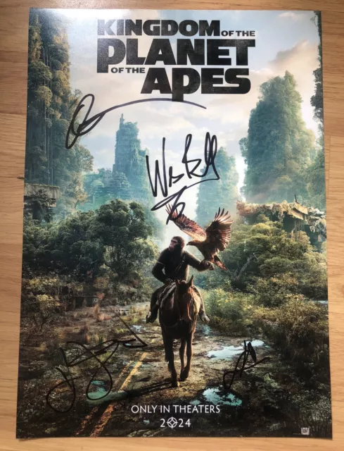 Kingdom of the Planet of the Apes Signed Poster