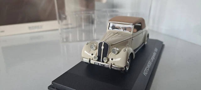 Norev 1/43 - Hotchkiss Languedoc 1949 Blanche (Mint Boîte)