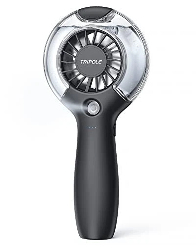 TriPole Ventilateur Brumisateur Main Ventilateur d'Atomisation8-30Hrs Portati...