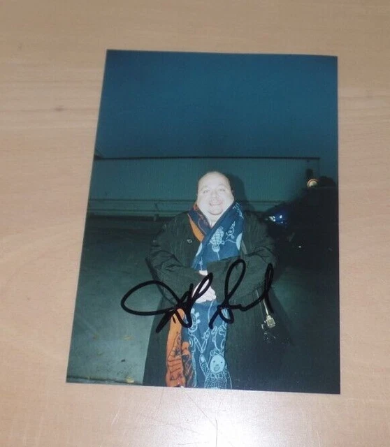 Dirk Bach, Original Signed Photo IN 5 1/8x7 1/8in