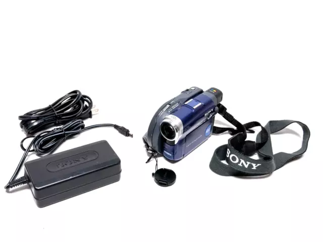 ⭐ Sony Handycam DCR-DVD101 Mini DVD R/RW Digital Camcorder w/ AC Adapter ⭐