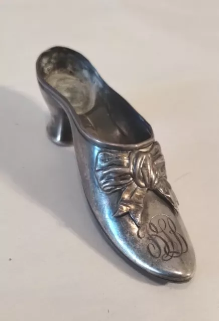 Rare Sterling Unger Brothers Ladies  Shoe Pin  Cushion With Hallmark