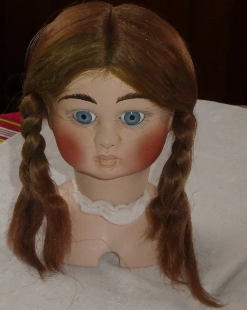 Reproduction Tête De Poupée Ancienne Schmidt 4.5 - 1996 - 13 Cm