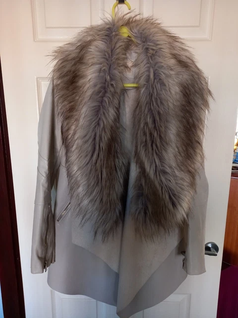 Waterfall coat on sale river island
