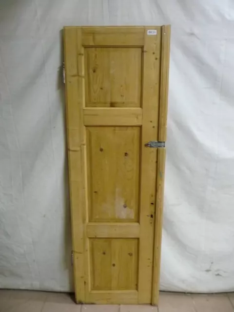 8630. Alte Biedermeier Tür Haustür Zimmertür 208 x 67 cm