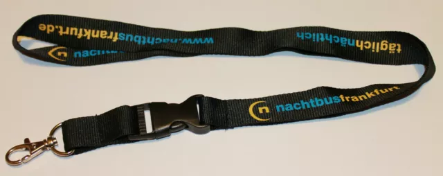 Nachtbus Frankfurt Schlüsselband Lanyard NEU (T144)