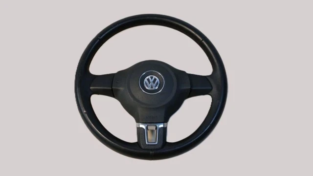 Tuning Lenkrad Lederlenkrad Multifunktion Vw TOURAN 1T JETTA ABGEFLACHT