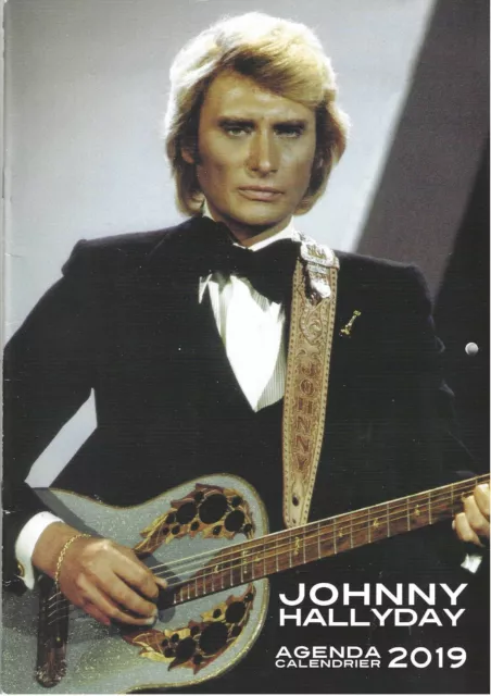 Agenda Calendrier Johnny Hallyday 2019 Neuf