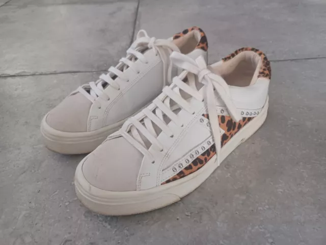 Leopard print trainers zara hot sale